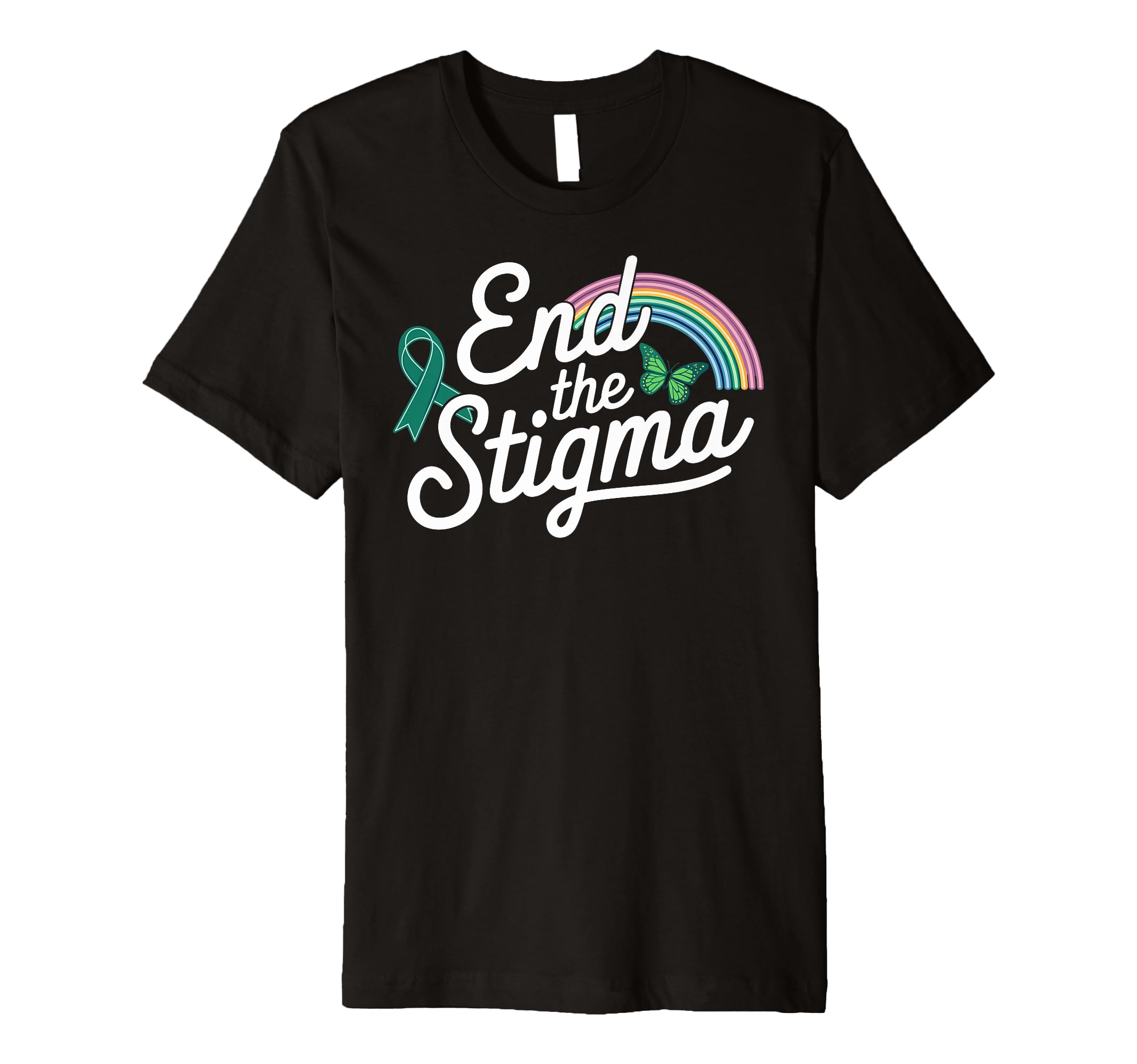 End Stigma Mental Health Awareness T-Shirt - Unique Graphic for Adults - T-Shirt, Sweatshirt, Hoodie