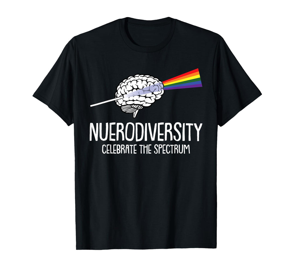 Neurodiversity Celebrate Spectrum Gay T-Shirt - Aesthetic Graphic Unisex - T-Shirt, Sweatshirt, Hoodie