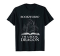 Book Worm Im Book Dragon Comic Book T-Shirt - Graphic Print Unisex - T-Shirt, Sweatshirt, Hoodie