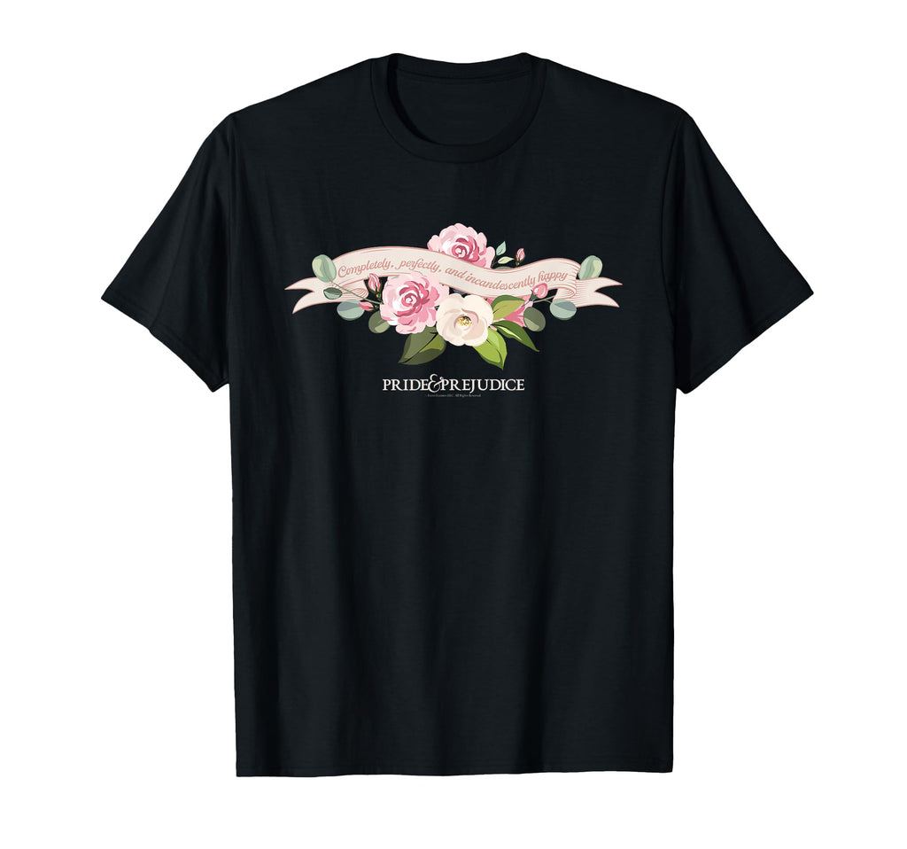 Pride Prejudice Ribbons And Floral Banner T-Shirt - Novelty Apparel Unisex - T-Shirt, Sweatshirt, Hoodie