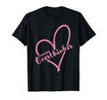 Overthinker Heart Funny Gift T-Shirt - Minimalist Print Men Women - T-Shirt, Sweatshirt, Hoodie