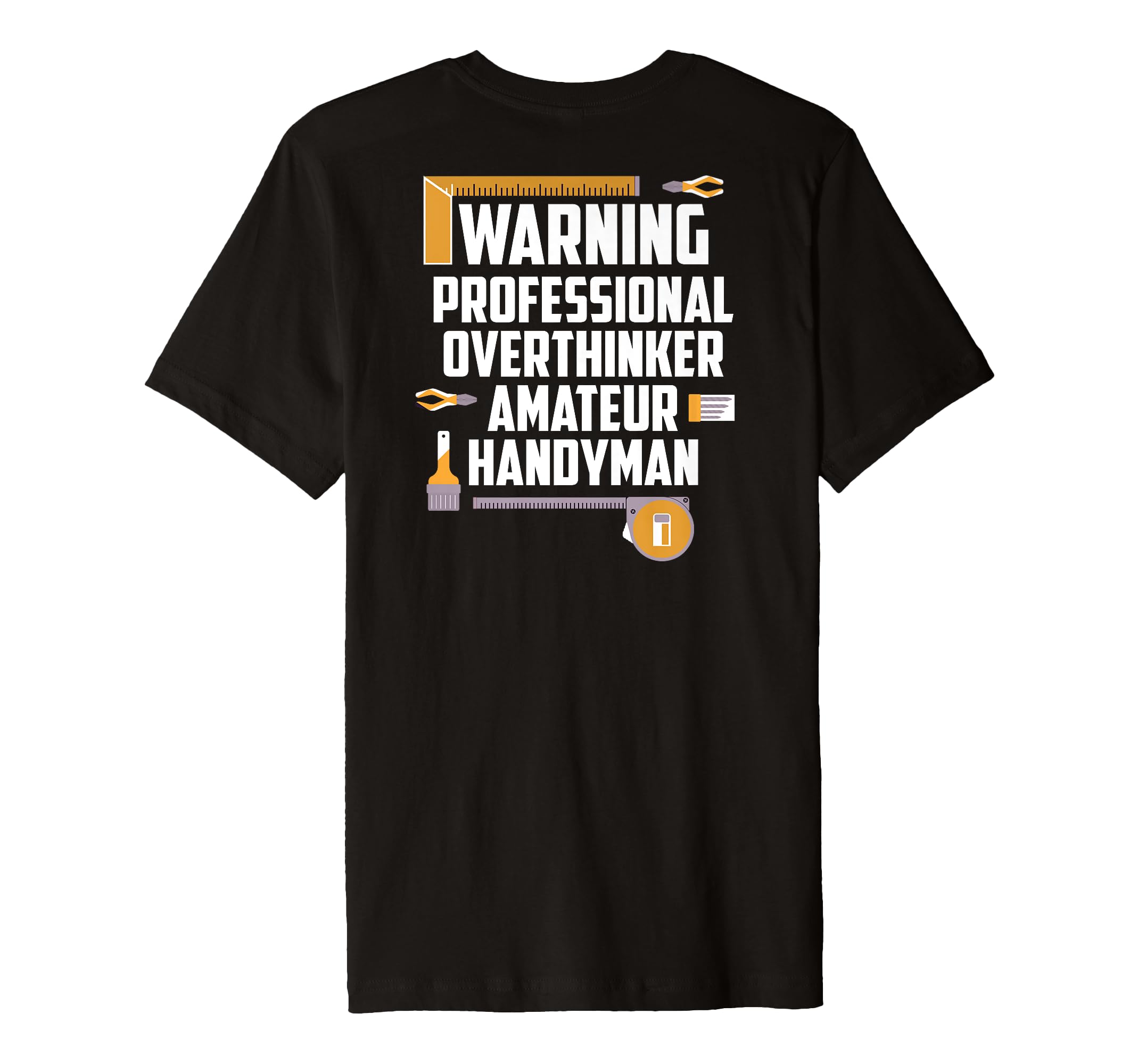Warning Professional Overthinker T-Shirt - Casual Everyday Wear Unisex - T-Shirt, Sweatshirt, Hoodie