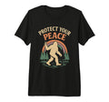 Protect Your Peace Bigfoot Sasquatch T-Shirt - Unique Graphic for Adults - T-Shirt, Sweatshirt, Hoodie