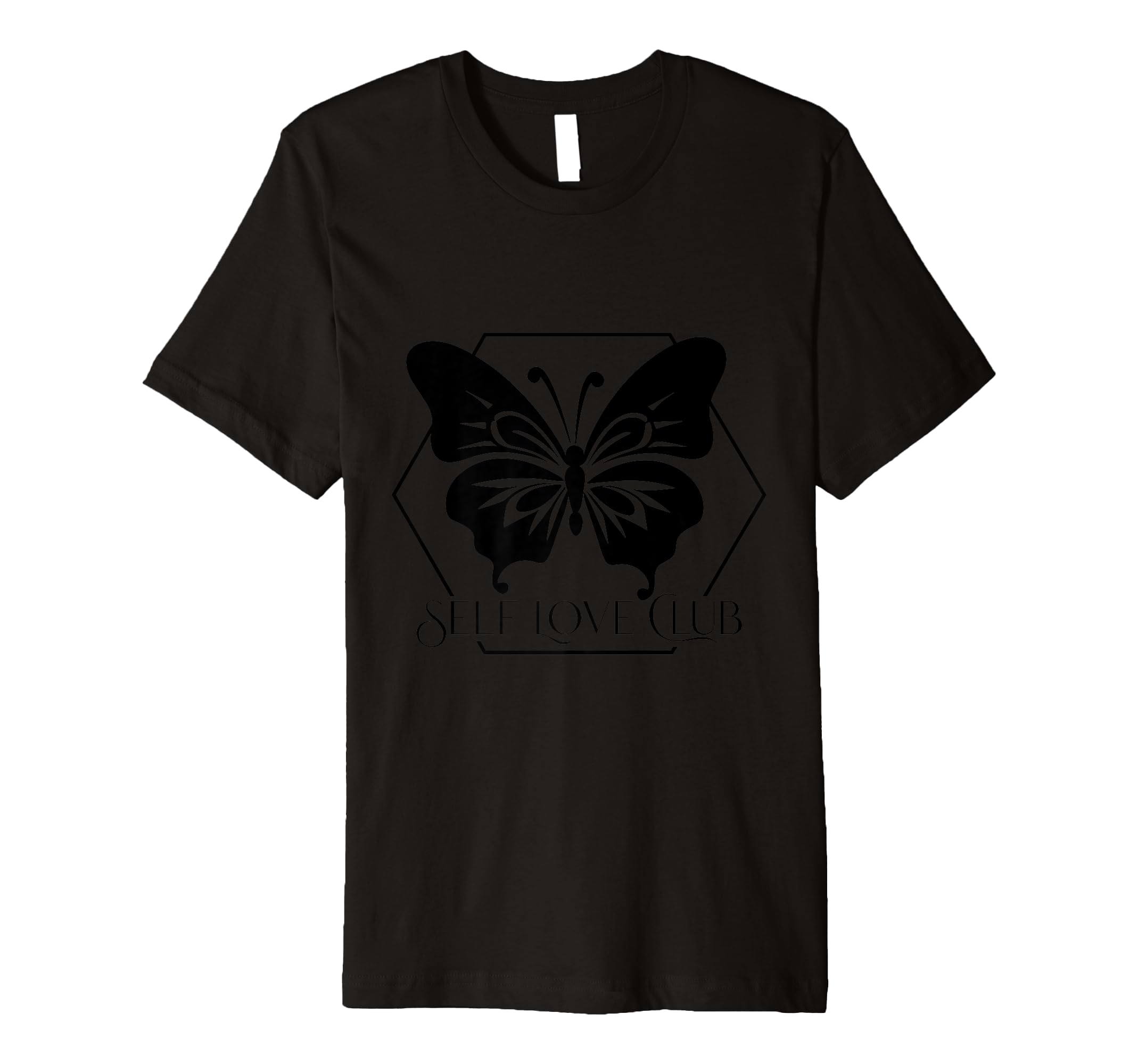 Self Love Club Butterfly Nice T-Shirt - Custom Art Print for Adults - T-Shirt, Sweatshirt, Hoodie