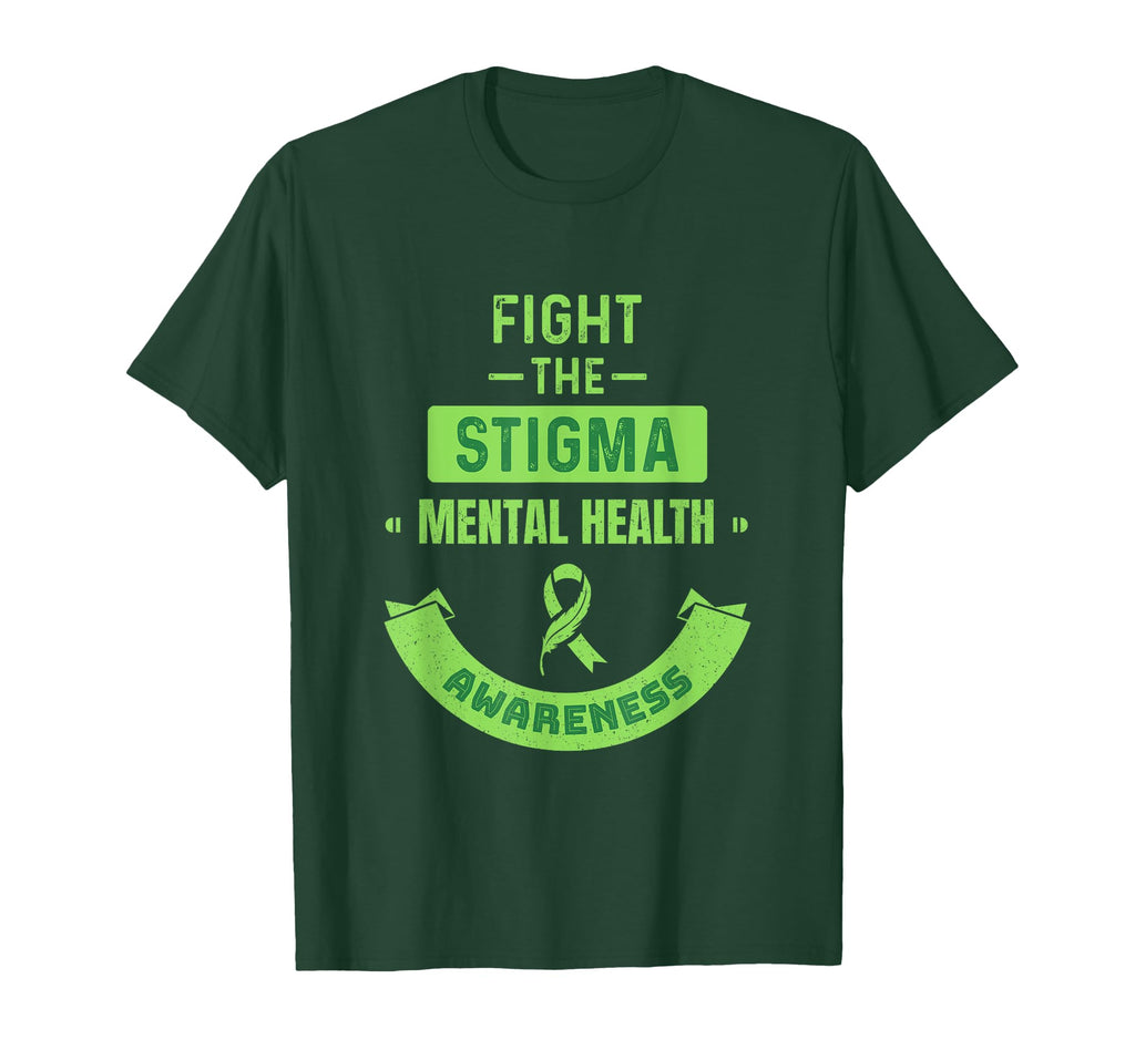 Mental Health Depression Fight T-Shirt - Custom Art Print for Adults - T-Shirt, Sweatshirt, Hoodie