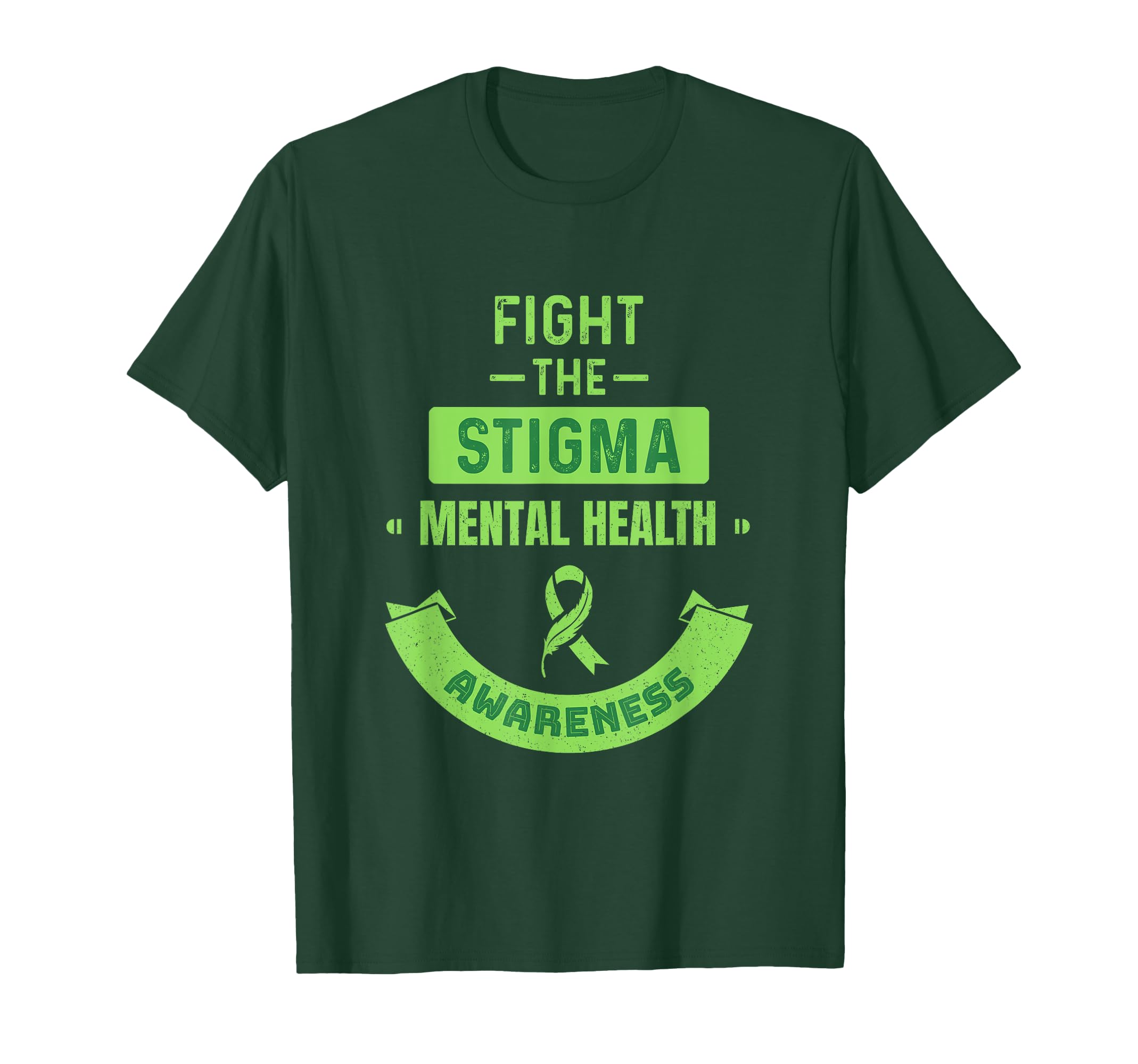 Mental Health Depression Fight T-Shirt - Custom Art Print for Adults - T-Shirt, Sweatshirt, Hoodie