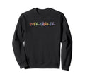 Overthinker I Think I Think Too Sweatshirt - Custom Art Print for Adults - T-Shirt, Sweatshirt, Hoodie