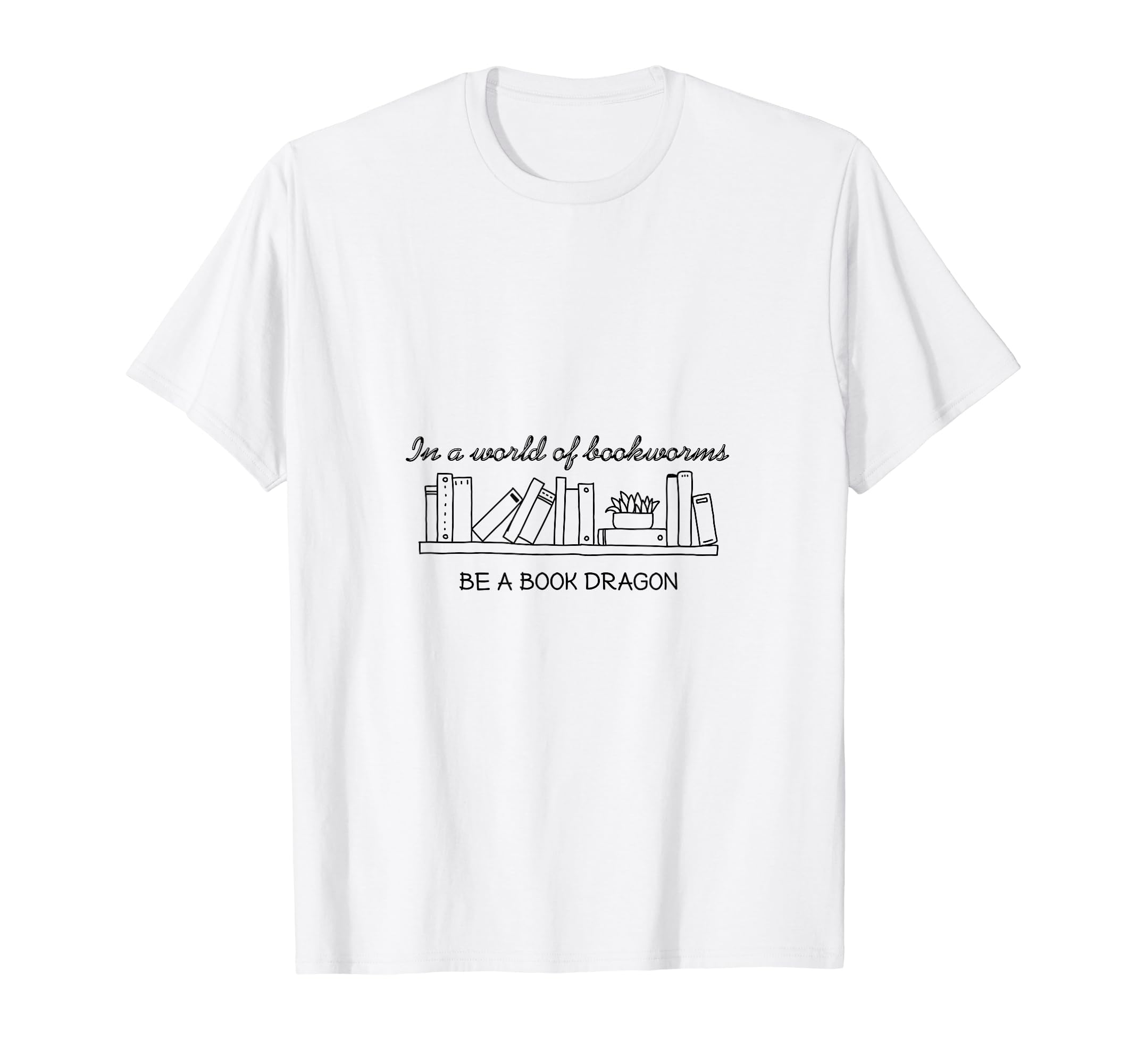 Book Dragon T-Shirt - Trendy Graphic Men Women - T-Shirt, Sweatshirt, Hoodie