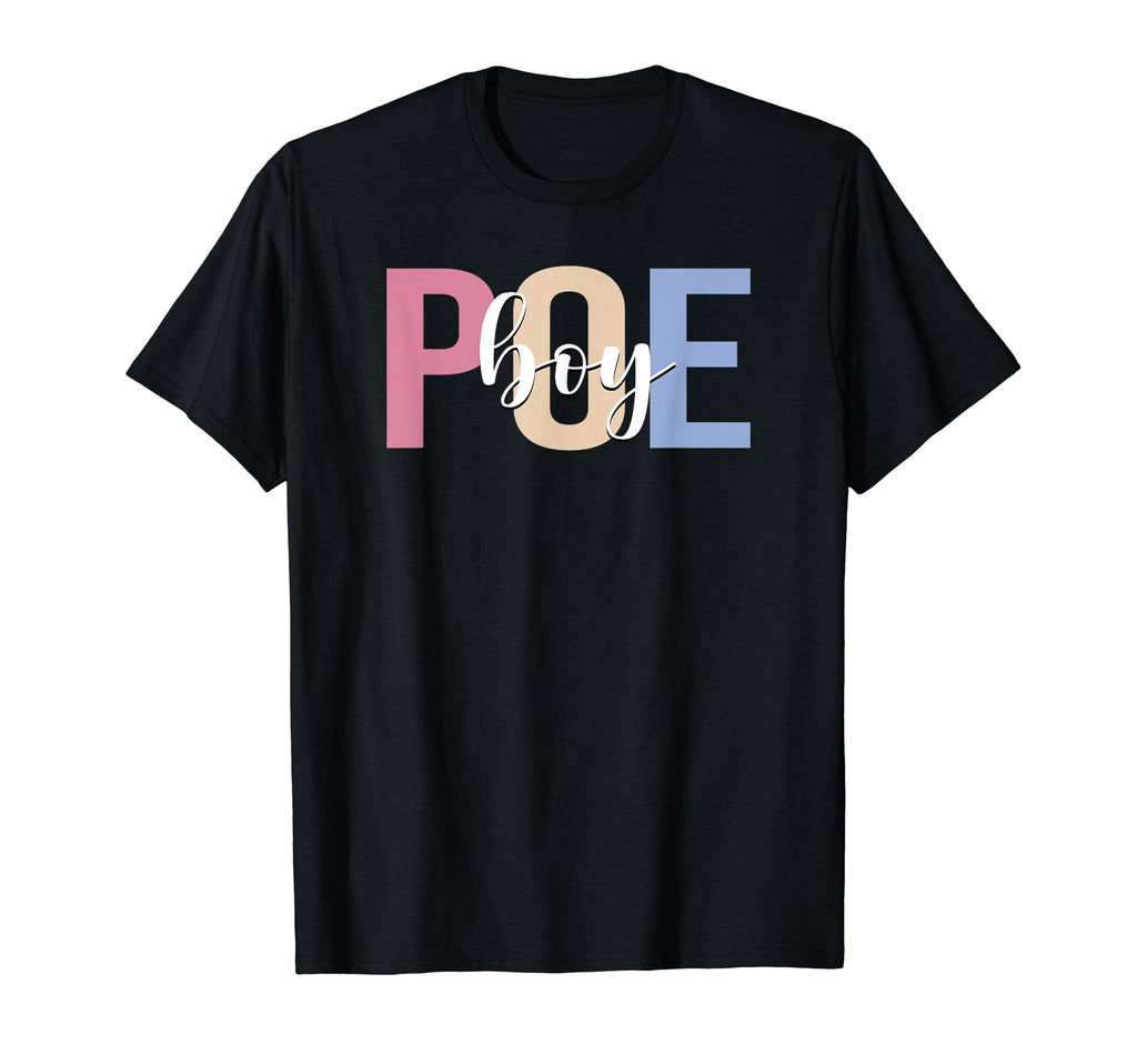 Poe Edgar Allan Poe Raven Literature T-Shirt - Custom Art Print Men Women - T-Shirt, Sweatshirt, Hoodie