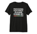 Professional Overthinker Funny Loading T-Shirt - Custom Art Print Unisex - T-Shirt, Sweatshirt, Hoodie