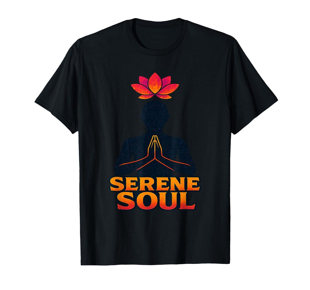 Serene Soul Zen Meditation Mindfulness T-Shirt - Aesthetic Graphic Unisex - T-Shirt, Sweatshirt, Hoodie