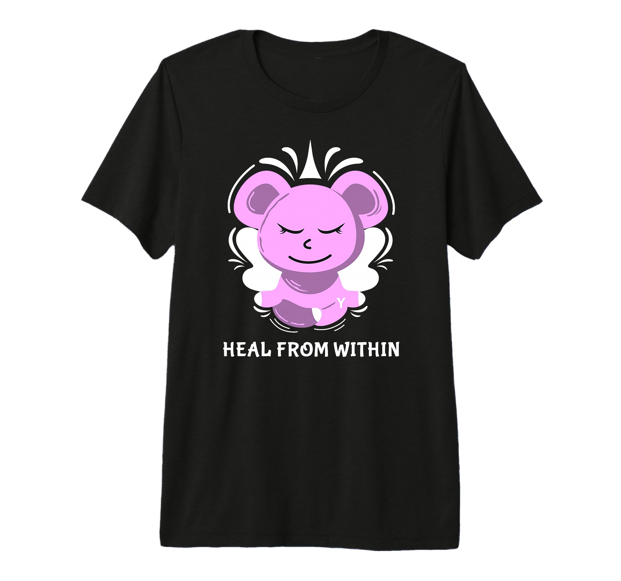 Yoga Bear Meditation Mindfulness Heal T-Shirt - Trendy Graphic Men Women - T-Shirt, Sweatshirt, Hoodie