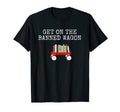 Banned Book Banned Wagon Support Reading T-Shirt - Minimalist Print Unisex - T-Shirt, Sweatshirt, Hoodie