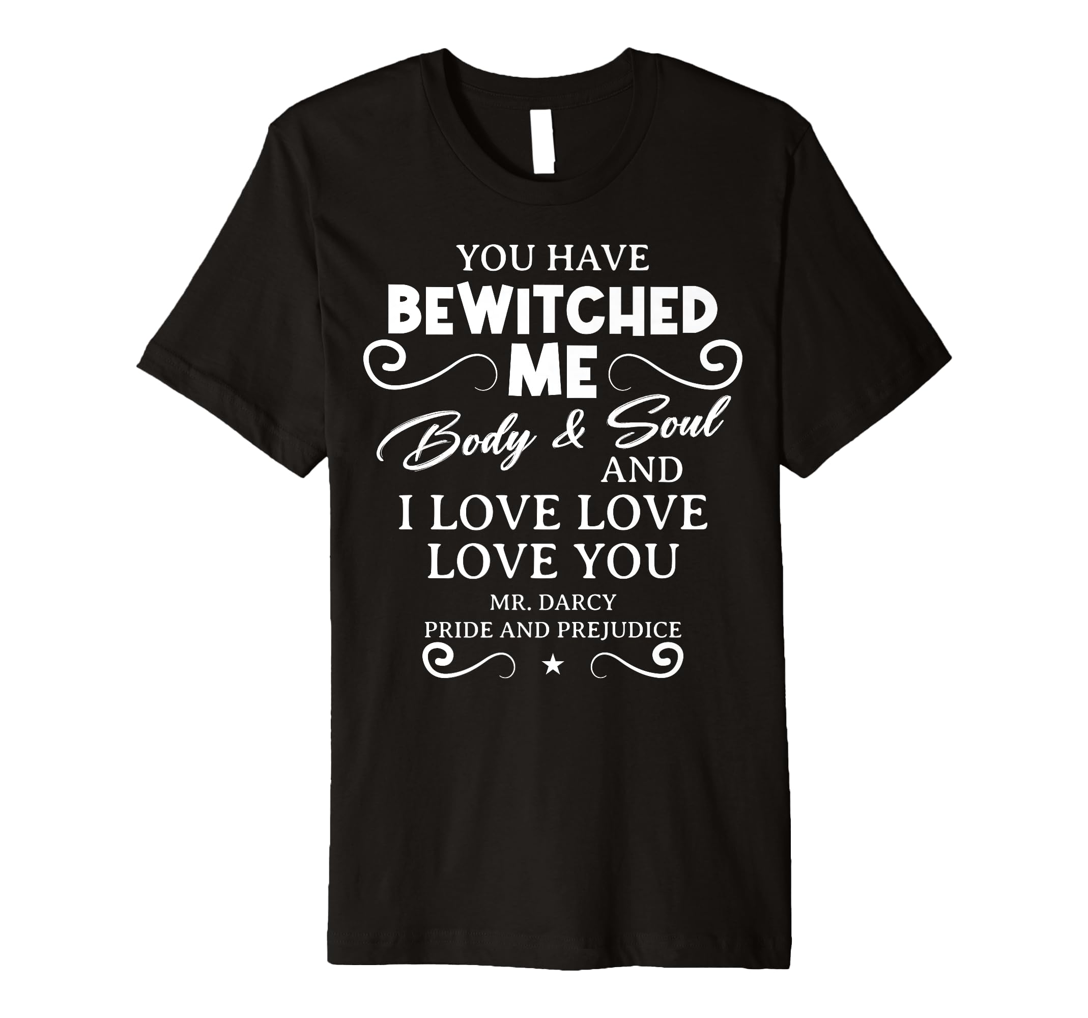 Jane Austen Pride And Prejudice Book T-Shirt - Graphic Print for Adults - T-Shirt, Sweatshirt, Hoodie