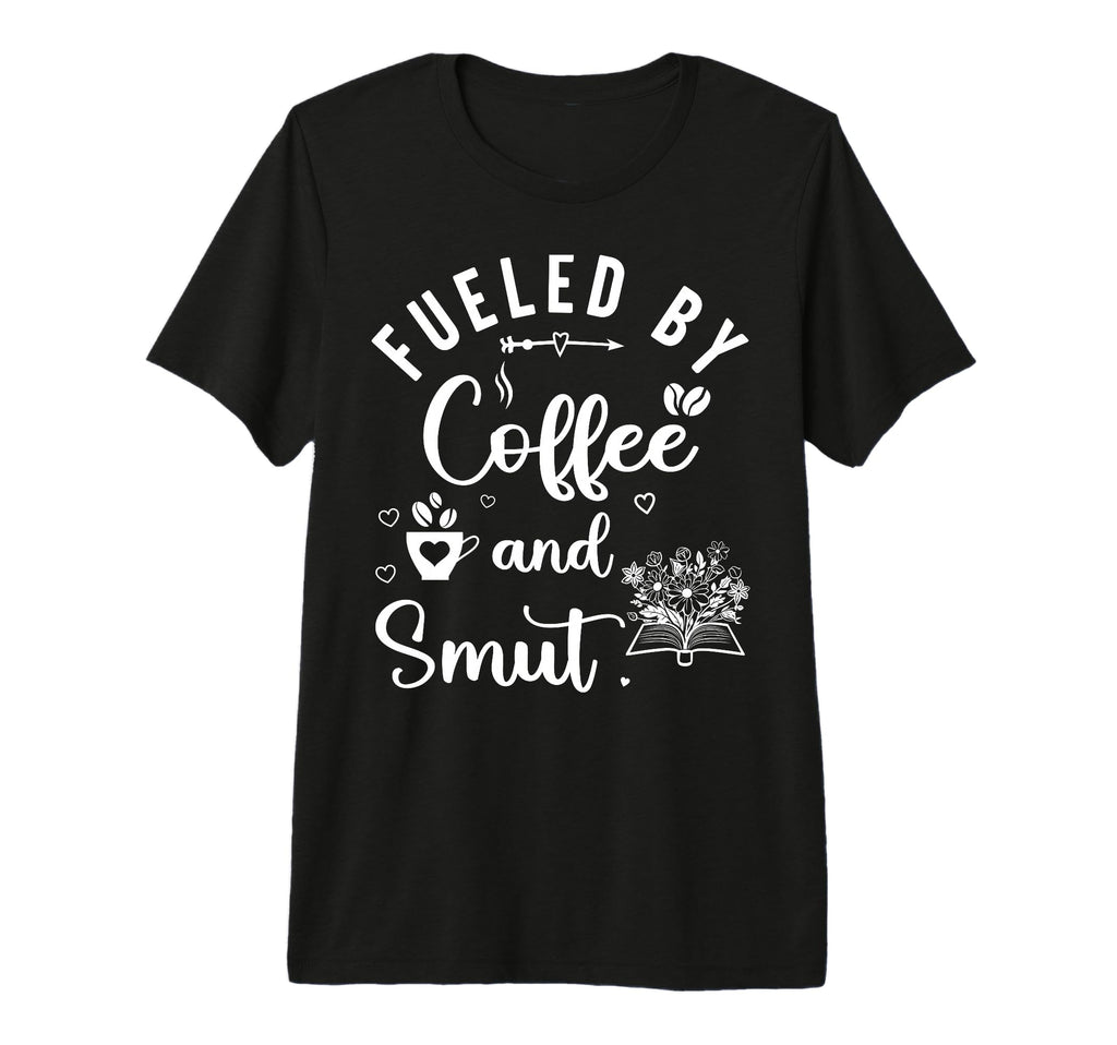 Smutty Floral Book Read Smut Books T-Shirt - Aesthetic Graphic Unisex - T-Shirt, Sweatshirt, Hoodie