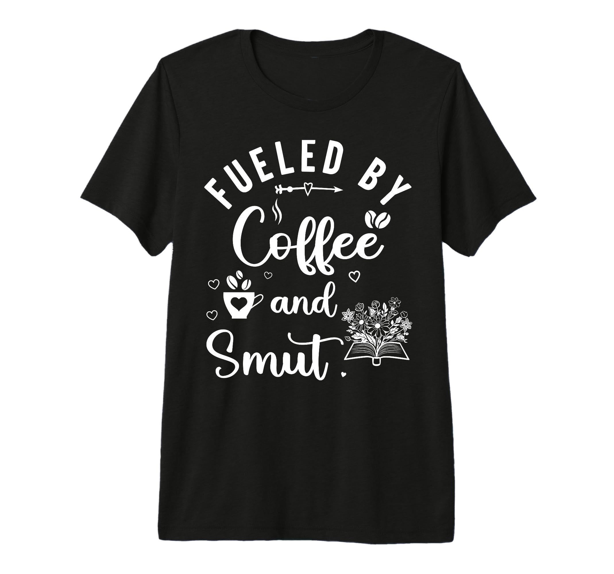 Smutty Floral Book Read Smut Books T-Shirt - Aesthetic Graphic Unisex - T-Shirt, Sweatshirt, Hoodie