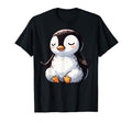 Meditation Penguin Yoga Pose Relaxing T-Shirt - Custom Art Print Men Women - T-Shirt, Sweatshirt, Hoodie