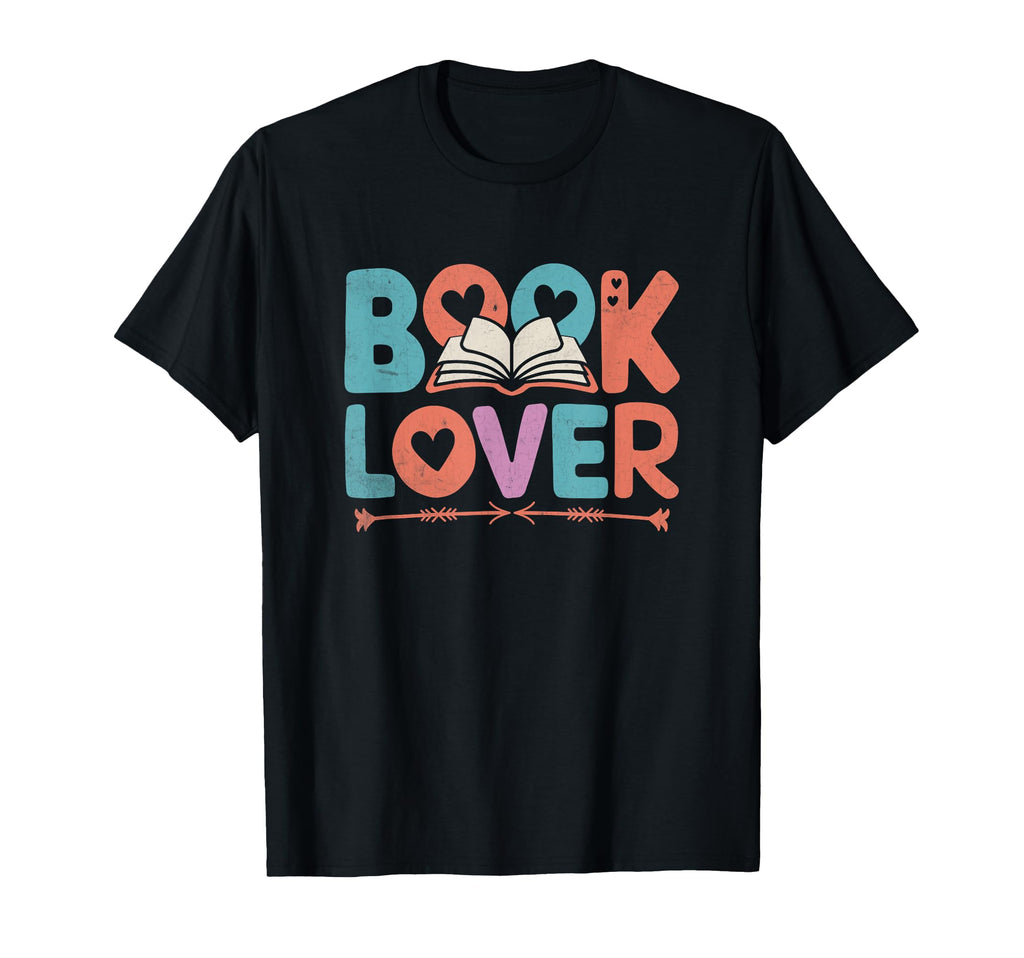 Book Lover Reading Books Bookworm T-Shirt - Minimalist Print Unisex - T-Shirt, Sweatshirt, Hoodie