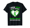 I Wear Green My Nephew Mental Health T-Shirt - Novelty Apparel Unisex - T-Shirt, Sweatshirt, Hoodie