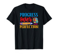 Progress Over Perfection Back To T-Shirt - Custom Art Print for Adults - T-Shirt, Sweatshirt, Hoodie