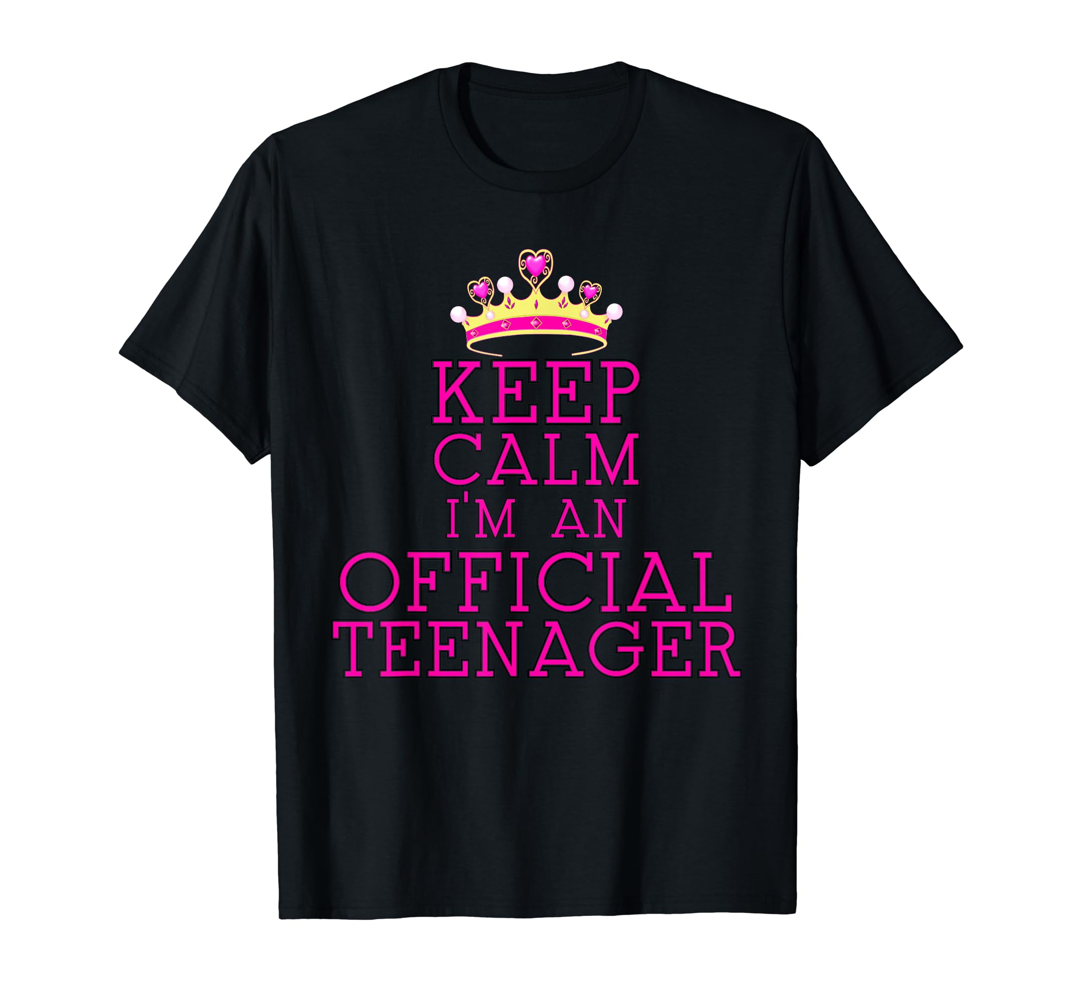 Keep Calm Im Birthday Teenager 13Th T-Shirt - Aesthetic Graphic for Adults - T-Shirt, Sweatshirt, Hoodie