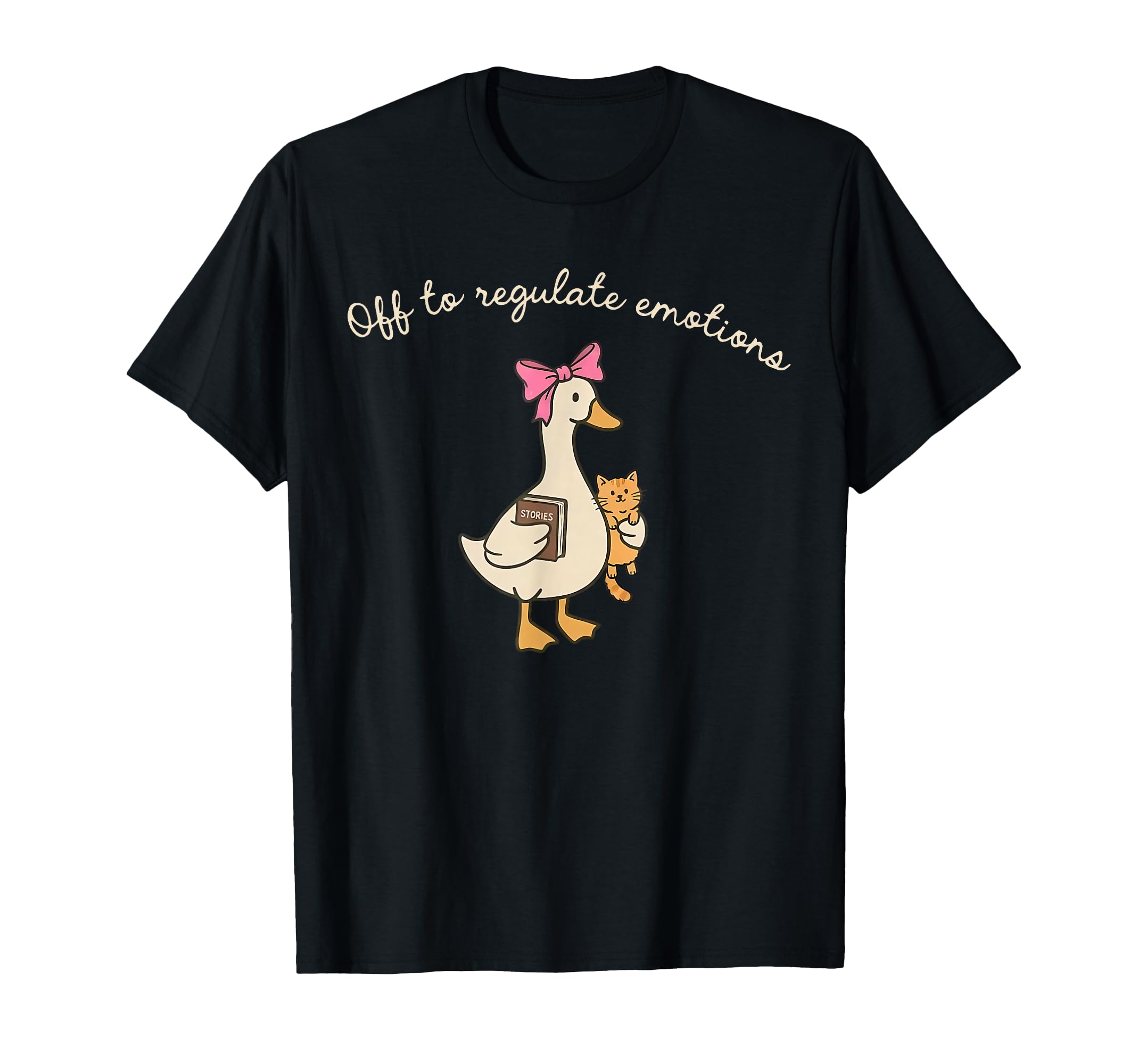 Off To Regulate Emotions Funny T-Shirt - Aesthetic Graphic for Adults - T-Shirt, Sweatshirt, Hoodie