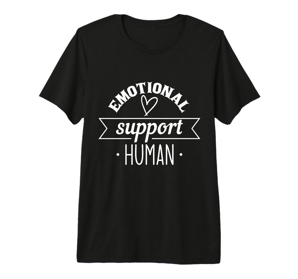 Emotional Support Human Mental Health T-Shirt - Aesthetic Graphic Unisex - T-Shirt, Sweatshirt, Hoodie