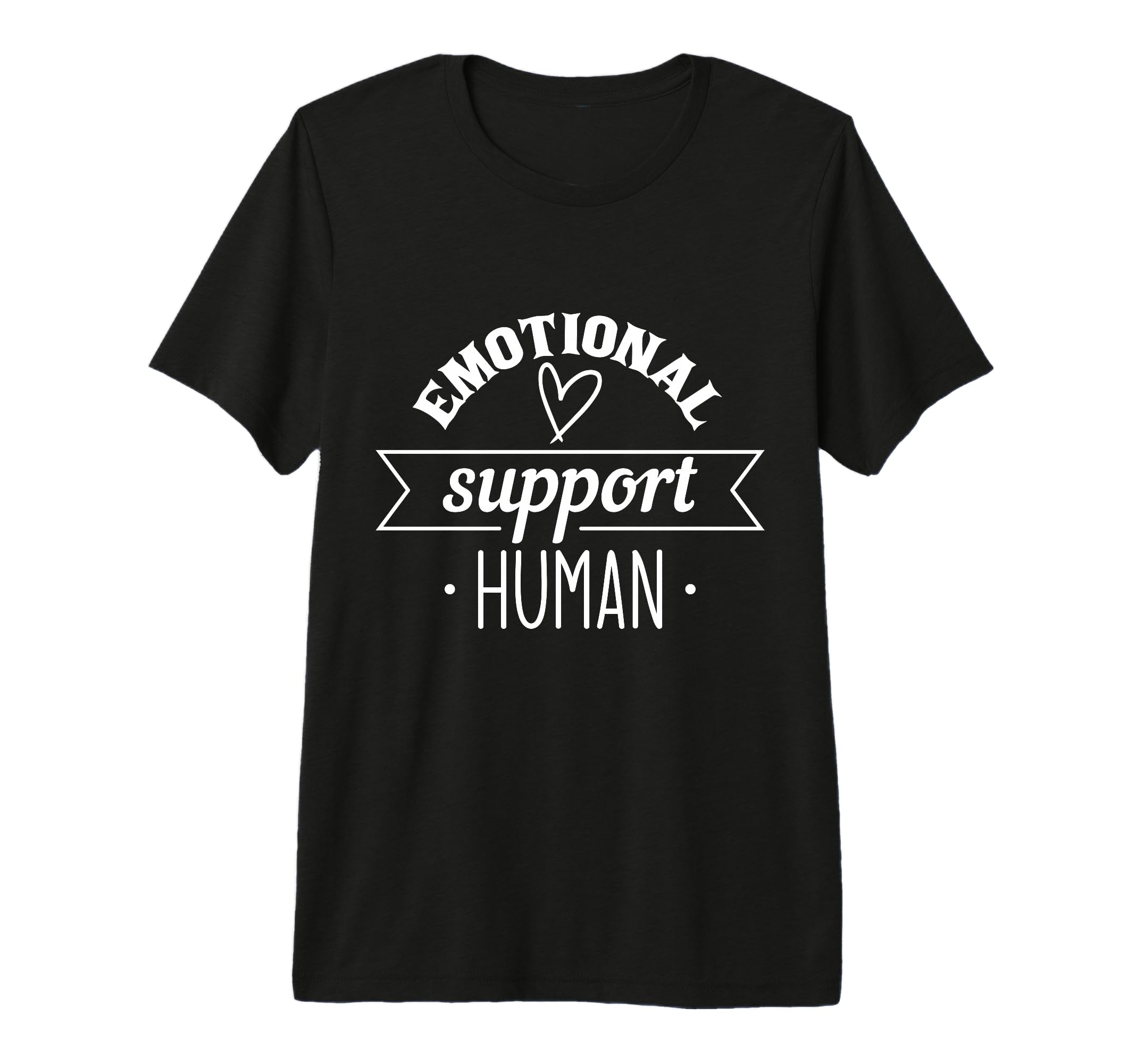 Emotional Support Human Mental Health T-Shirt - Aesthetic Graphic Unisex - T-Shirt, Sweatshirt, Hoodie