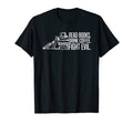 Read Books Drink Coffee Fight Evil T-Shirt - Custom Art Print Men Women - T-Shirt, Sweatshirt, Hoodie