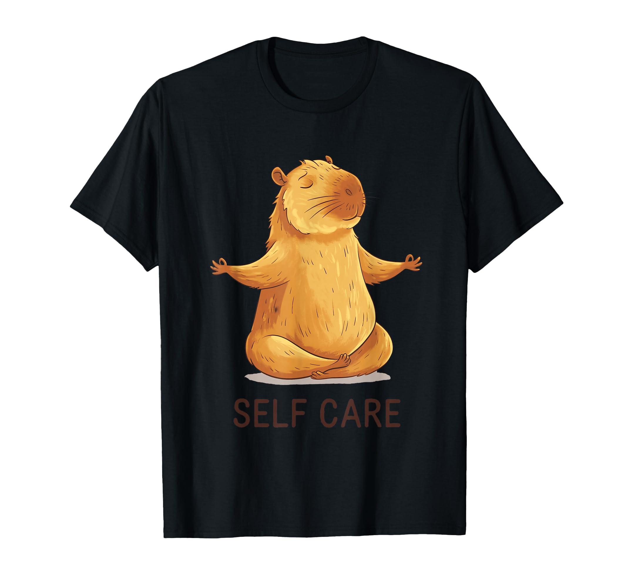 Self Care Relaxing Meditation Animal T-Shirt - Trendy Graphic Men Women - T-Shirt, Sweatshirt, Hoodie