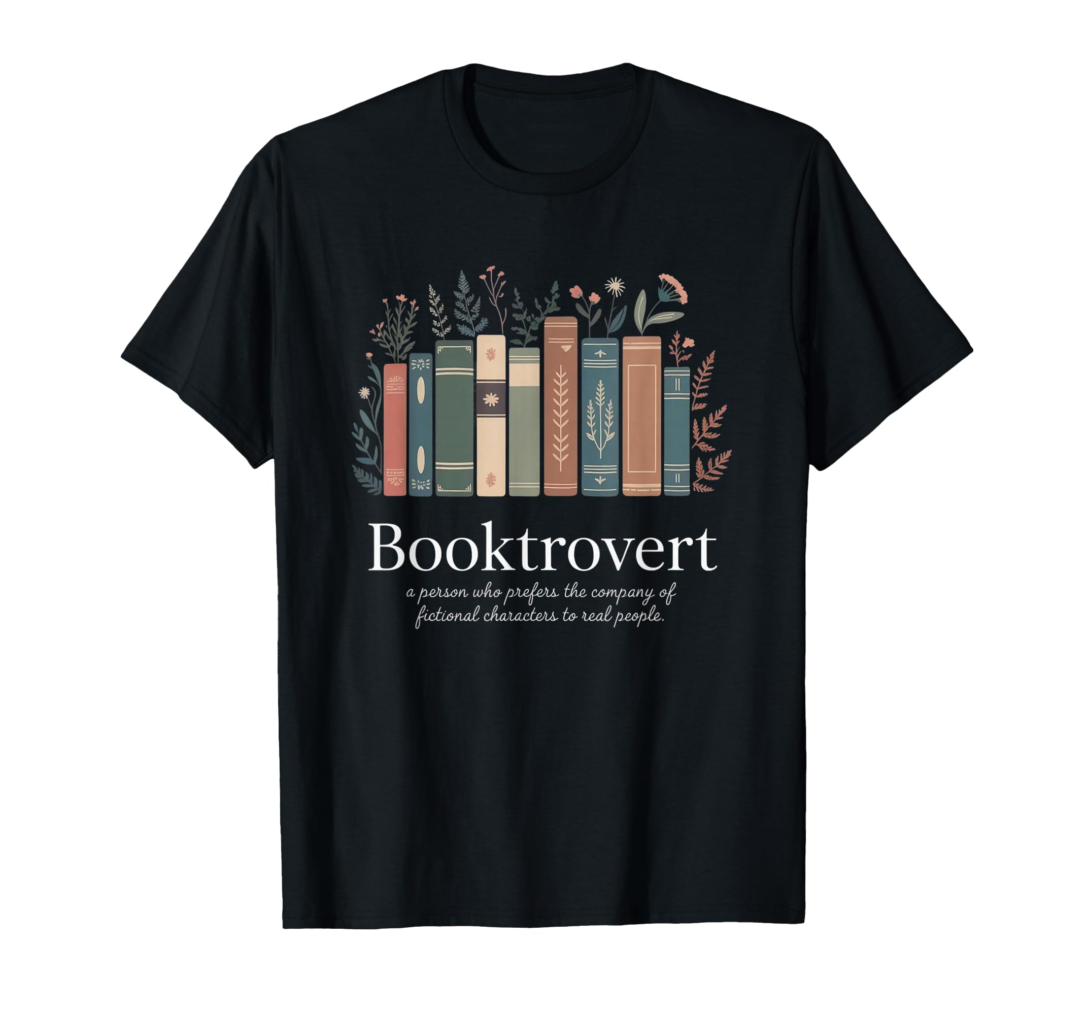 Book Lover Introvert Bookworm Reading T-Shirt - Minimalist Print Men Women - T-Shirt, Sweatshirt, Hoodie