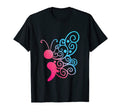 Semicolon Butterfly Mental Health T-Shirt - Minimalist Print Unisex - T-Shirt, Sweatshirt, Hoodie