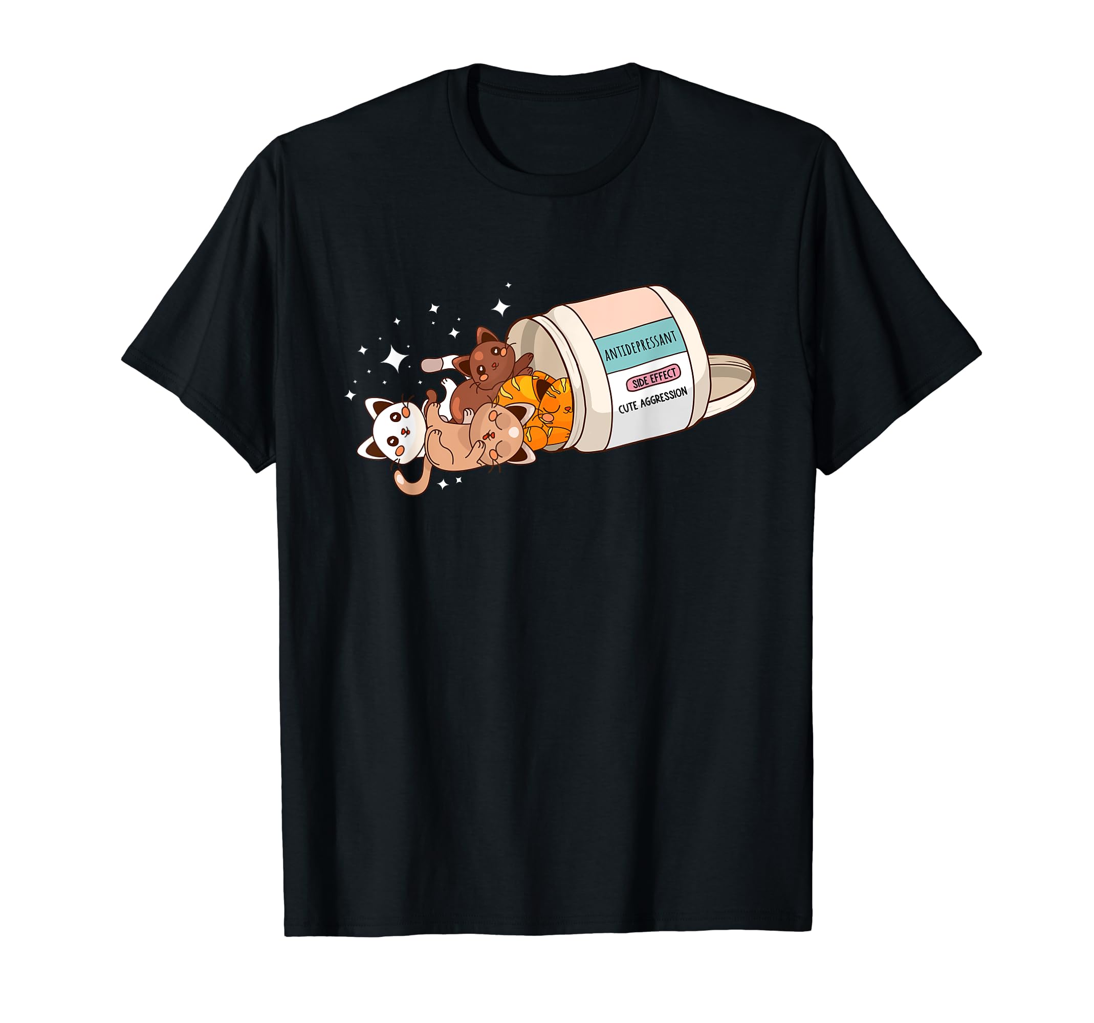 Cat Antidepressant Mental Health Cats T-Shirt - Streetwear Style Unisex - T-Shirt, Sweatshirt, Hoodie