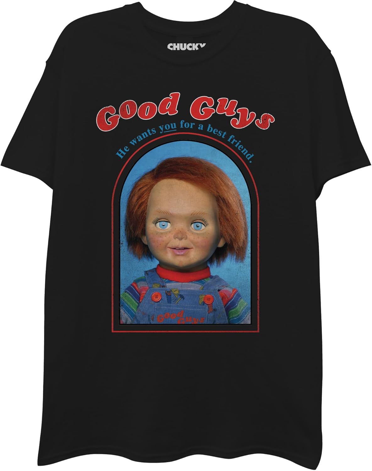 Chucky Men's Chucky Child's Play Good Guys Men's Short Sleeve T-Shirt Unisex T-shirt, Sweatshirt, Hoodie, Long Sleeve Tee - T-Shirt, Sweatshirt, Hoodie