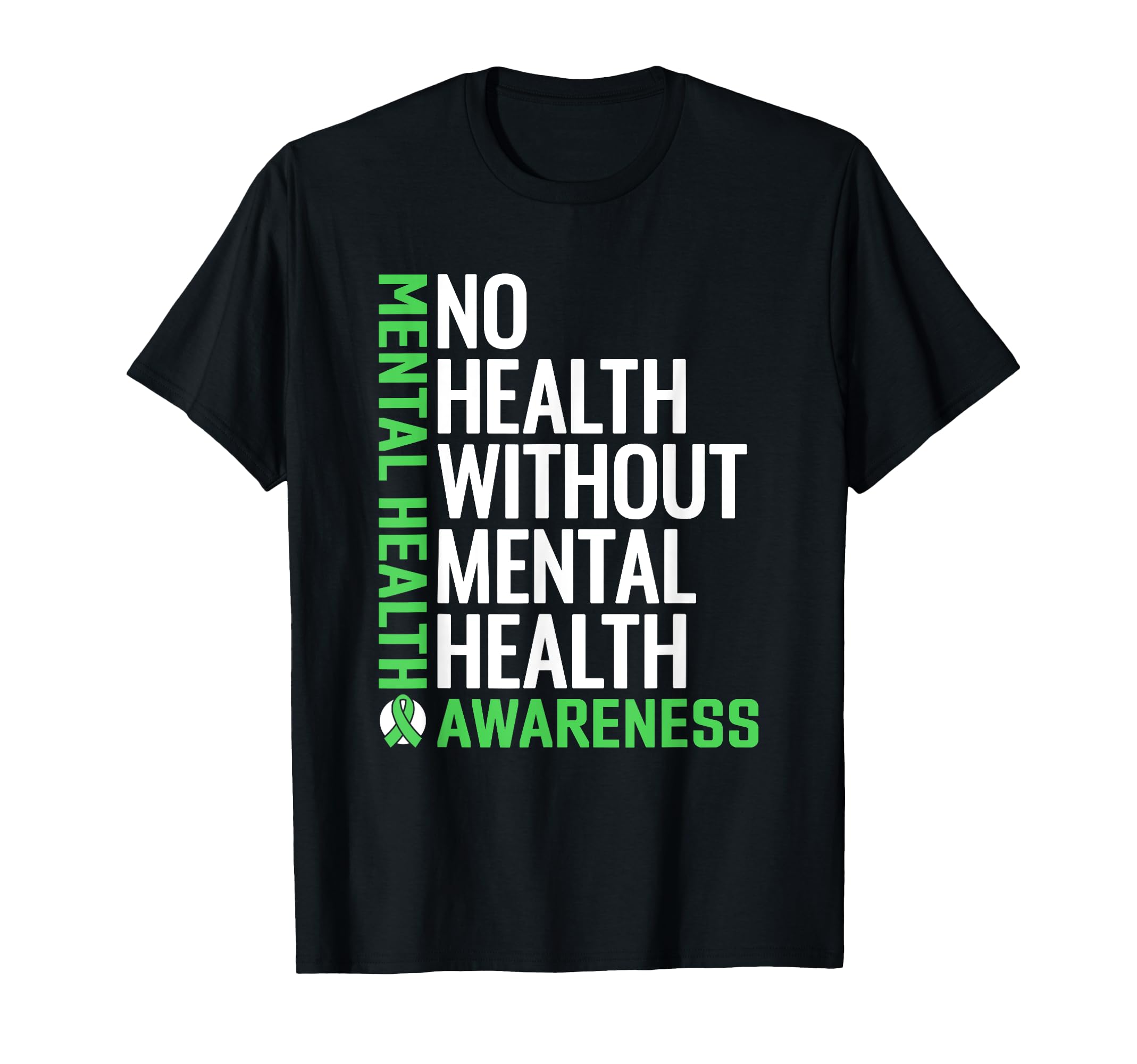 Mental Health Fight Stigma Mental Health T-Shirt - Streetwear Style Unisex - T-Shirt, Sweatshirt, Hoodie