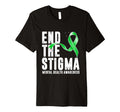 Mental Health Awareness End Stigma T-Shirt - Aesthetic Graphic for Adults - T-Shirt, Sweatshirt, Hoodie