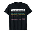 Dear Person Behind Me World Is Better T-Shirt - Graphic Print Men Women - T-Shirt, Sweatshirt, Hoodie