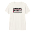Warning Introverting Social T-Shirt - Casual Everyday Wear for Adults - T-Shirt, Sweatshirt, Hoodie