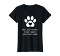 Womens Therapy Dog Mom Heroes Tails T-Shirt - Custom Art Print Men Women - T-Shirt, Sweatshirt, Hoodie