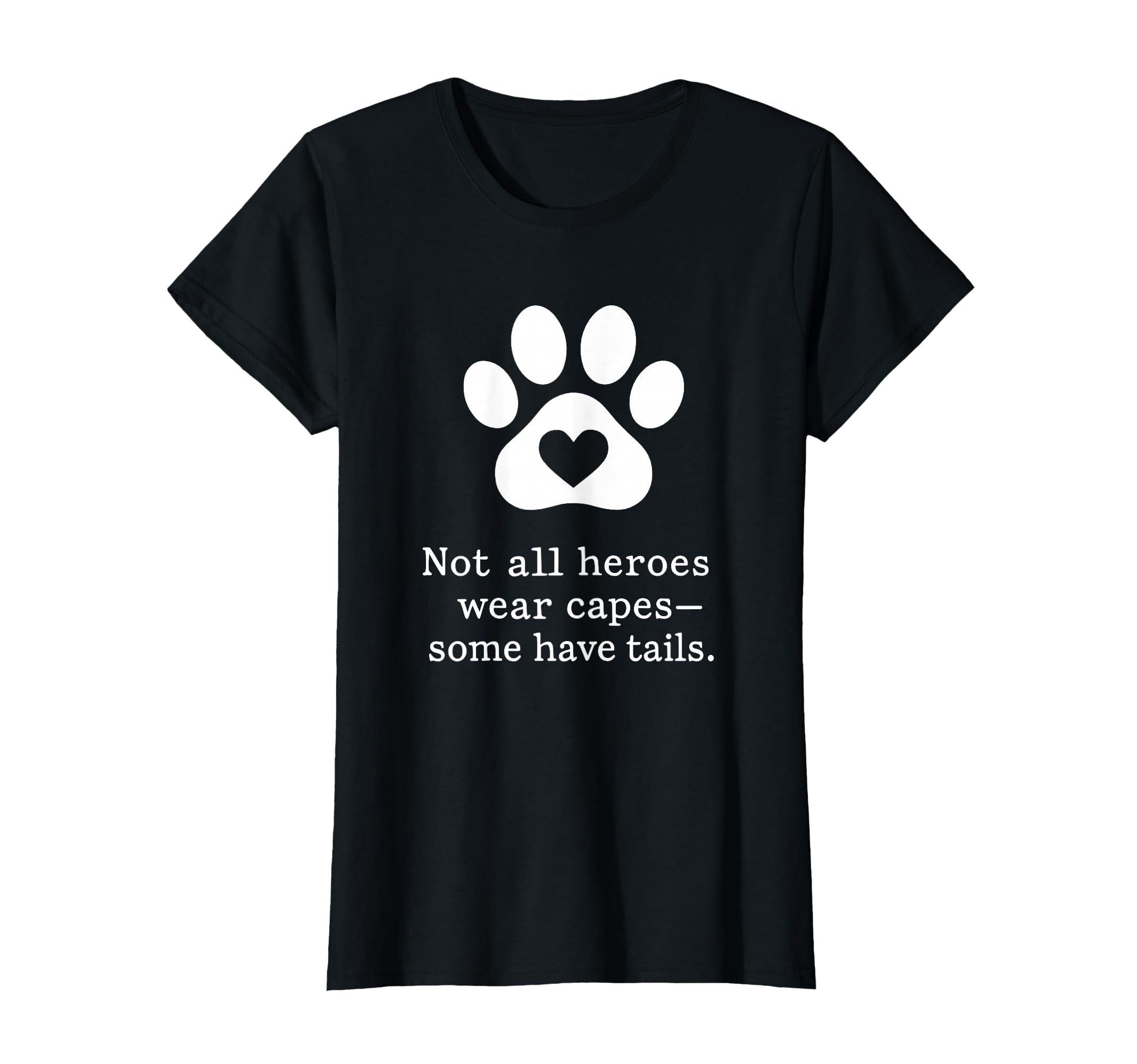 Womens Therapy Dog Mom Heroes Tails T-Shirt - Custom Art Print Men Women - T-Shirt, Sweatshirt, Hoodie