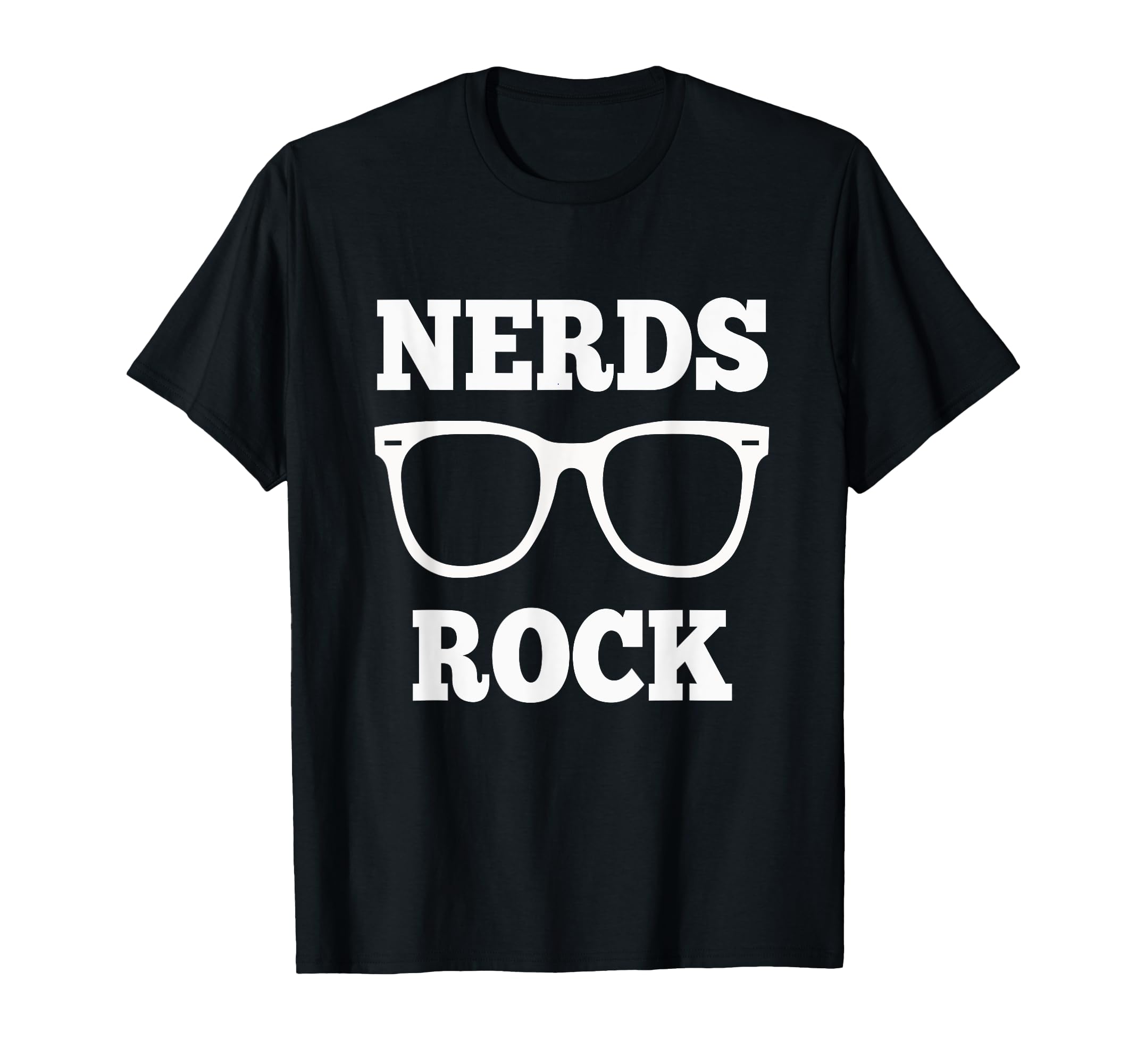 Nerds Rock Gamer Geek Fun Nerd T-Shirt - Custom Art Print for Adults - T-Shirt, Sweatshirt, Hoodie