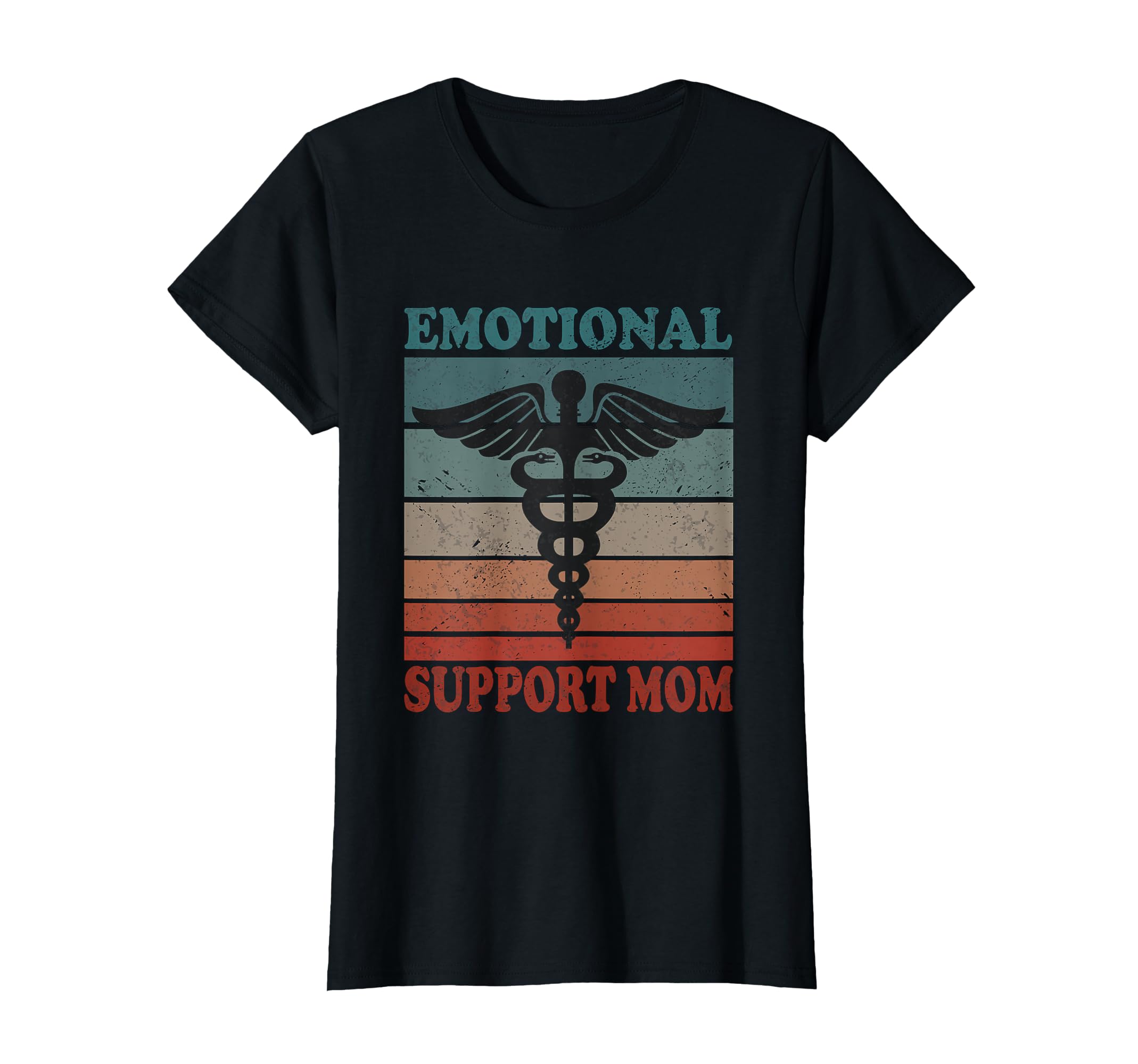 Emotional Support Mom Caring Mother T-Shirt - Unique Graphic Unisex - T-Shirt, Sweatshirt, Hoodie