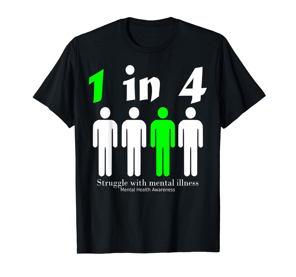 Mental Health Awareness T-Shirt - Graphic Print Men Women - T-Shirt, Sweatshirt, Hoodie