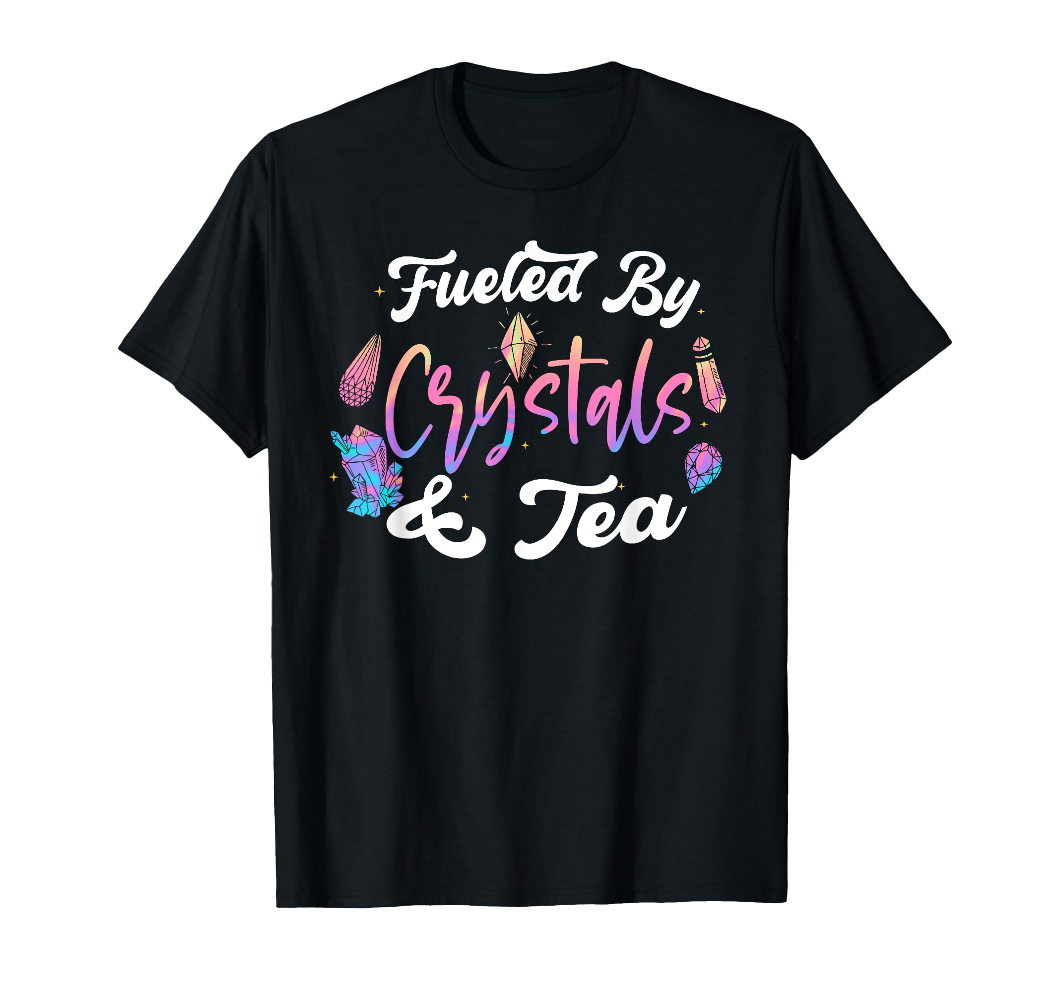 Chakra Spiritual Energy Healing Crystal T-Shirt - Graphic Print Unisex - T-Shirt, Sweatshirt, Hoodie