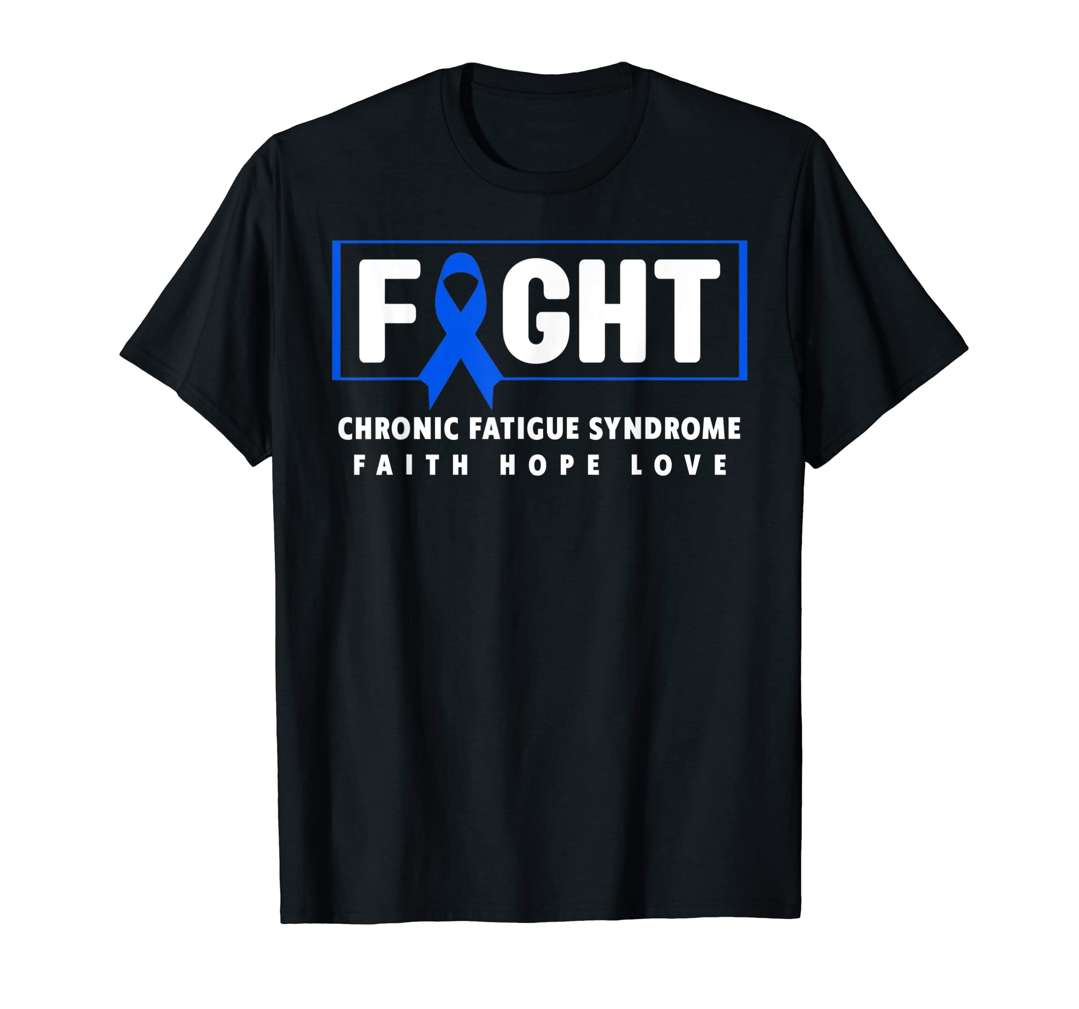 Fight Chronic Fatigue Syndrome Chronic T-Shirt - Minimalist Print Unisex - T-Shirt, Sweatshirt, Hoodie