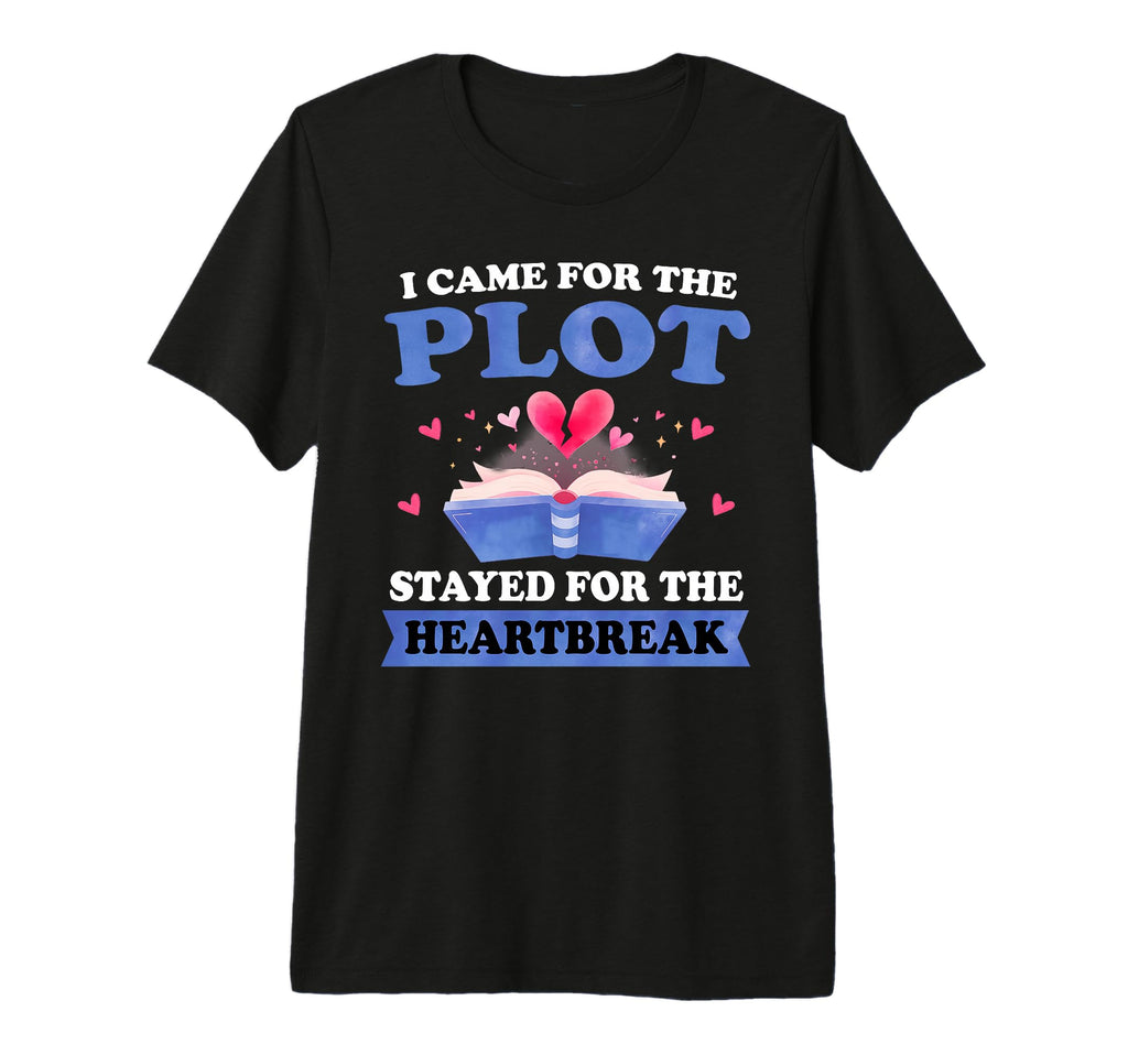 I Came Plot Book Reader Book Nerd Book T-Shirt - Trendy Graphic Unisex - T-Shirt, Sweatshirt, Hoodie