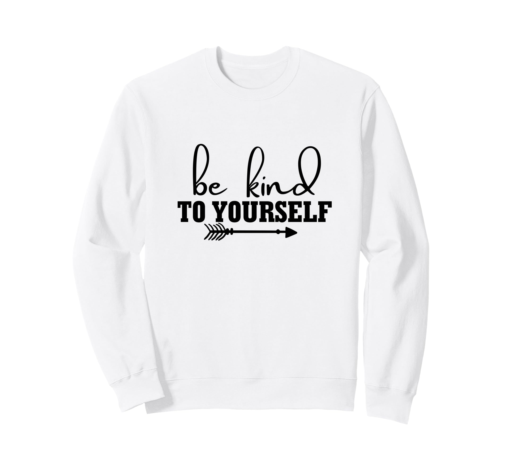 Be Kind Minimalist Love Kindness Sweatshirt - Minimalist Print for Adults - T-Shirt, Sweatshirt, Hoodie