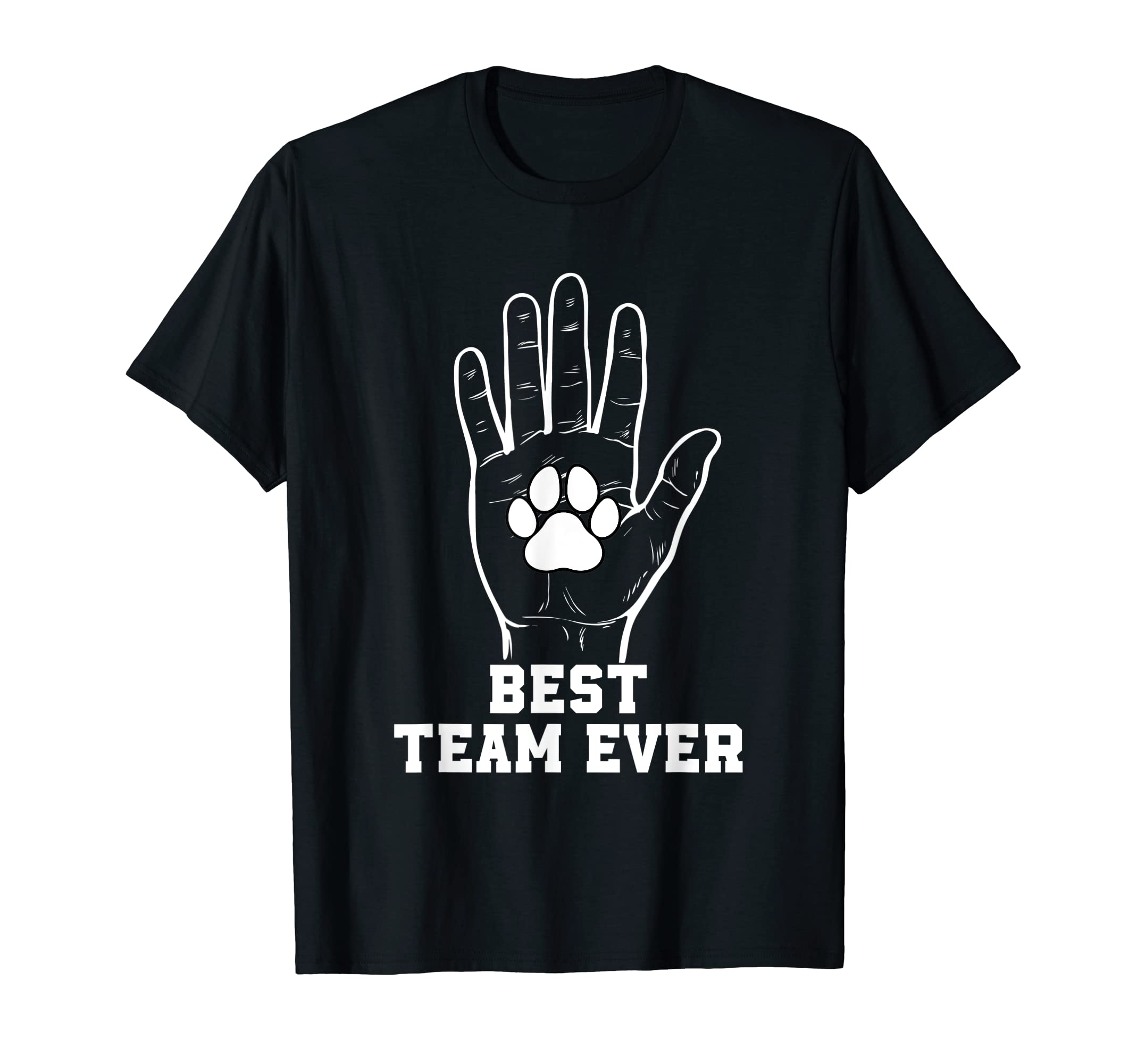 Great Therapy Dog Team Pet T-Shirt - Casual Everyday Wear for Adults - T-Shirt, Sweatshirt, Hoodie