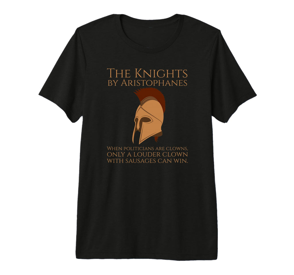 Aristophanes Knights Athenian Old T-Shirt - Aesthetic Graphic for Adults - T-Shirt, Sweatshirt, Hoodie