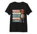 Black Affirmations I Am Brave Smart T-Shirt - Custom Art Print Men Women - T-Shirt, Sweatshirt, Hoodie